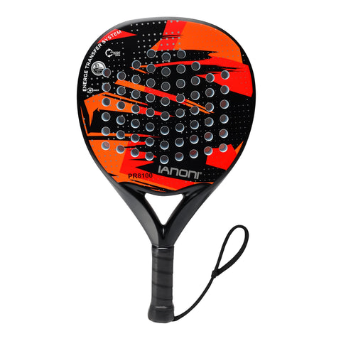 Carbon Fiber Padel Racket with EVA Foam Core, Lightweight Padel Tennis Racquet