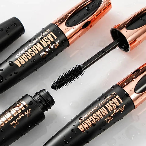 Black 3D Volume Mascara - Long-Lasting Lash Lengthening & Defining