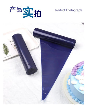 100-Piece 21" Disposable Pastry Bags - Non-Slip Cake Decorating & Icing Supplies