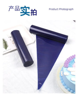 100-Piece 21" Disposable Pastry Bags - Non-Slip Cake Decorating & Icing Supplies