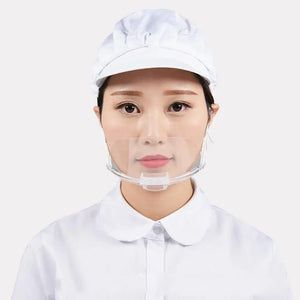 10-Pack Clear Reusable Anti-Fog Face Shields - Full Face Safety Visors PPE Protection
