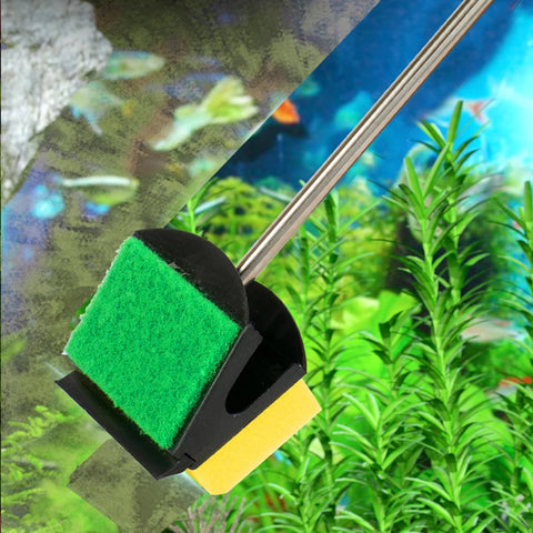 Aquarium Cleaning Kit: Algae Scraper & Sponge Set for Fish Tanks