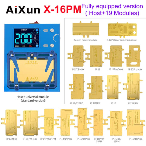 4th Gen Desoldering Station for iPhone X-16PM Android Chip & Motherboard Repair Preheating Table