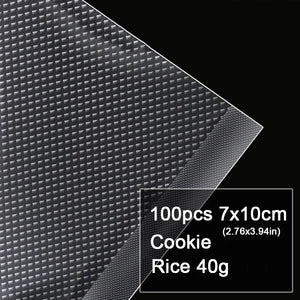 100pcs BPA-Free Vacuum Sealer Bags for Sous Vide and Food Storage