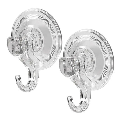 10-Pack Heavy-Duty Suction Cup Hooks for Kitchen, Bathroom, Shower Storage