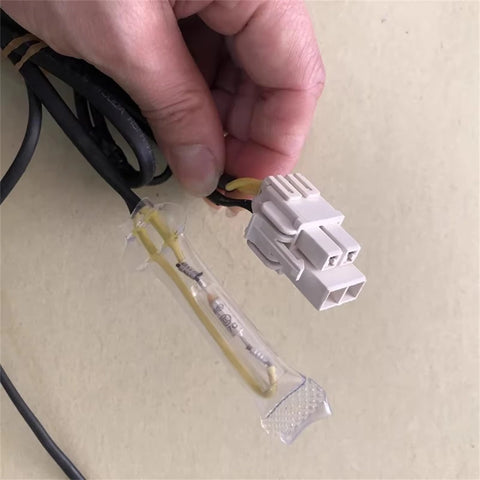2K Temperature Controller Defrost Sensor Probe for Midea Refrigerator Defrosting Heater BCD-546WKMA