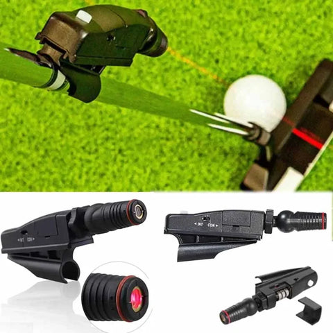 Golf Putter Laser Sight Trainer | Portable Putting Alignment Aid & Aiming Tool