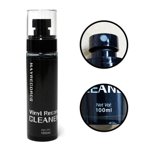 100ml Vinyl Record Cleaning Spray for LP/CD Turntables - Dust & Dirt Remover for Clean Sound