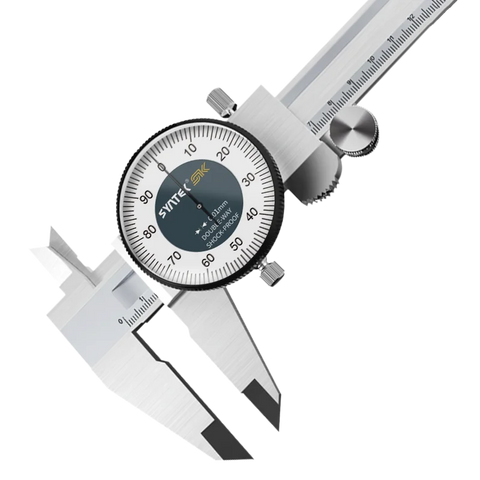 Bidirectional Shock-proof 0.01mm Stainless Steel Vernier Caliper 0-300mm Dial Gauge Metric Measuring Tool