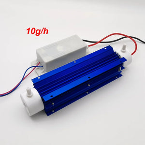 10g Air-Cooled Ceramic Tube Ozone Generator for Water Purifier Disinfection