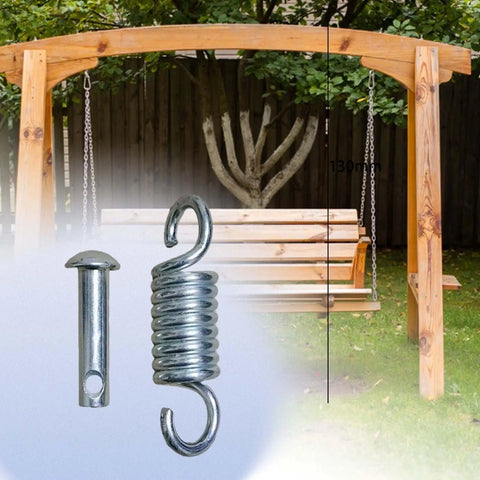 Cross Swing Steel Extension Spring Hammock & Swing Hook for Hanging Chairs & Heavy Bags