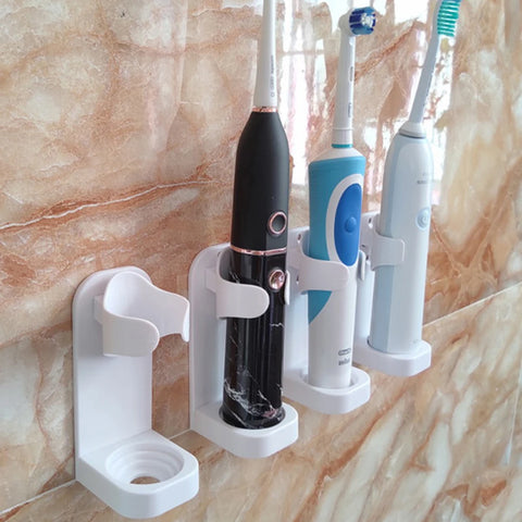 Electric Toothbrush Holder & Bathroom Organizer for Oral Care Essentials