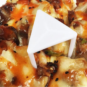 100-Pack Pizza Saver Stands for Freshness and Box Support