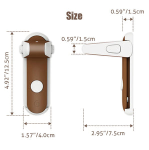Childproof Door Lever & Knob Lock - Easy Install Baby Proofing for Home Safety