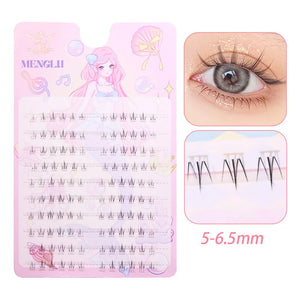 10-Pack Dramatic Volume False Eyelashes Set 5-7mm + Applicator