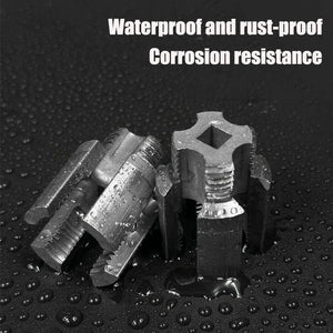 1/2in PPR Pipe Tap & Die Thread Slotting Tool for Internal/External Threads