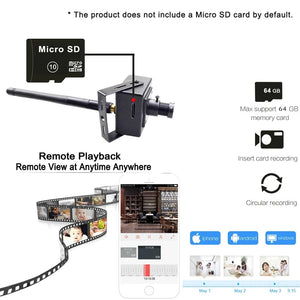 1080p Mini WiFi IP Security Camera HD Wireless Audio Smart Home CCTV Video Cam with Micro Card & Onvif Compatibility