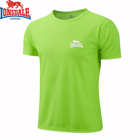 Embroidered Men's Quick-Dry Sports T-Shirt - Breathable for Running & Fitness