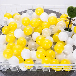 100 Pack Colorful 5.5cm Play Balls for Kids, Ball Pits & Party Games