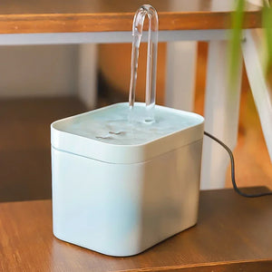 1.5L Quiet Pet Water Fountain with Smart Burnout Protection for Cats and Dogs