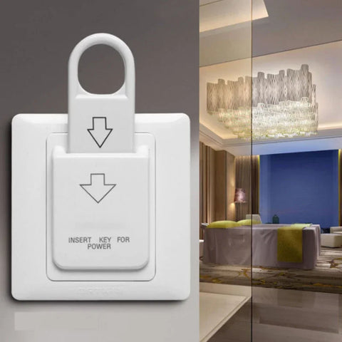 Energy-Saving Magnetic Key Card Power Switch for Hotels