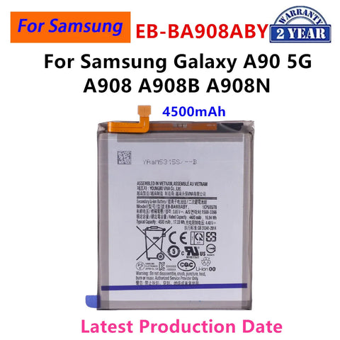 4500mAh Replacement Battery for Samsung Galaxy A90 5G A908 Models