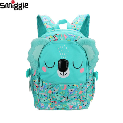 Girls' Mint Green Cute Koala Backpack 16" Schoolbag | Trendy Kids' Fashion Bag