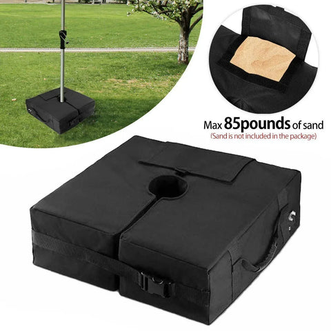 Detachable Sandbag Base for Windproof Umbrella or Parasol