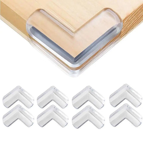 10pcs Clear Table Corner Guards - Child Safety PVC Bumper Pads, Collision Protector