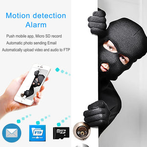 1080p Mini WiFi IP Security Camera HD Wireless Audio Smart Home CCTV Video Cam with Micro Card & Onvif Compatibility