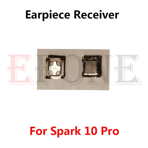 2-Pack Ear Speaker for Tecno Spark 9T 10C 9 10 20 Pro KG5 KH6 KH7 KI5 KI7 KJ5 Earpiece Receiver Flex Cable