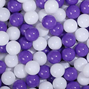 100 Pack Colorful 5.5cm Play Balls for Kids, Ball Pits & Party Games