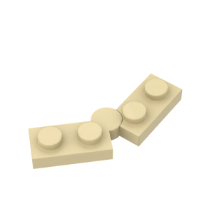 10-Pack Swivel Hinge Plates 1x4 Building Blocks Compatible with Leading Kids' Construction Sets