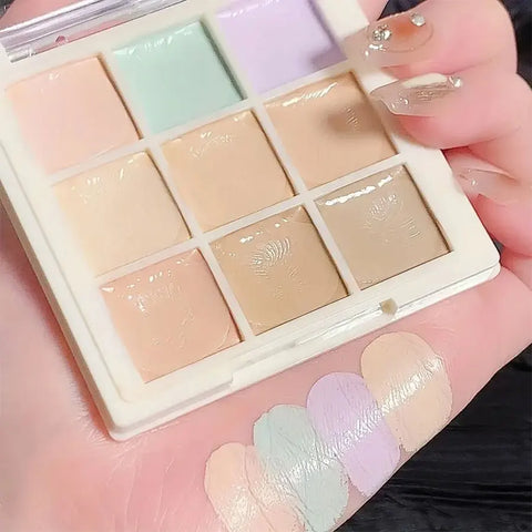 Full-Coverage Waterproof Concealer Palette for Acne, Dark Circles & Blemishes