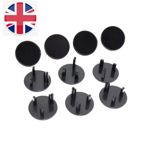 10-Pack UK Outlet Plug Socket Covers | Child Safety Protector Guards