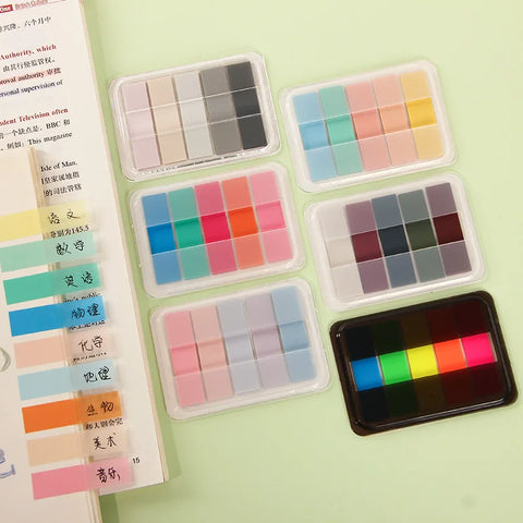 Colorful Pet Memo Pad Sticky Notes 100 Sheets Self-Adhesive Labels Index Markers for School A7692