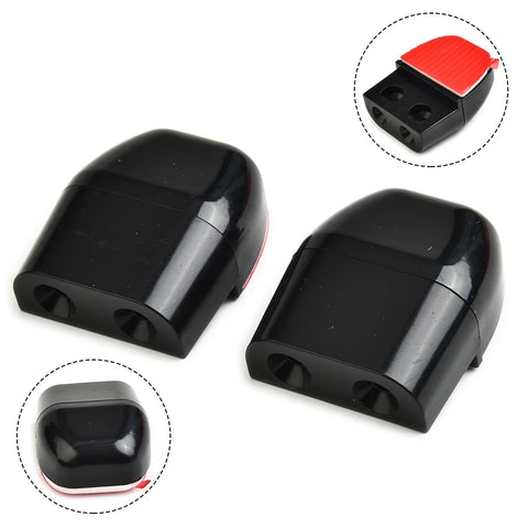 Compact 2pcs Animal Repellent Whistle Device for Car Bumper & Grille - Deer & Wildlife Protection