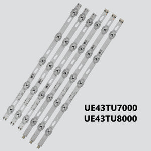 Samsung UE43TU8000 UE43TU8002 LED Backlight 10-LED Strip Replacement Kit
