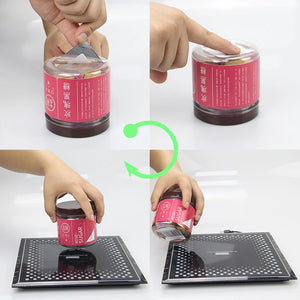 1000 Anti-Theft Security Labels 1.5"x1.5" 8.2MHz Fake Barcode, White Checkpoint Compatible