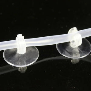 10 Pack 5mm Aquarium Suction Cup Holders for Fish Tank Pump & Airline Tube