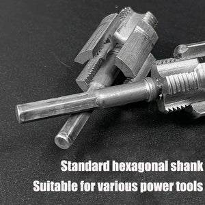 1/2in PPR Pipe Tap & Die Thread Slotting Tool for Internal/External Threads