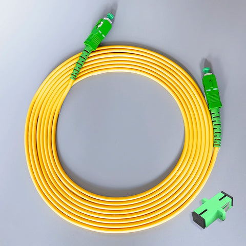 Fiber Optic Patch Cable SC/APC to SC/APC Single Mode 2m/3m/5m FTTH Extension Wire