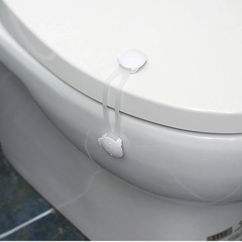 Child Safety Cabinet Locks & Straps - 2 Pack for Drawer, Toilet, Child Proofing