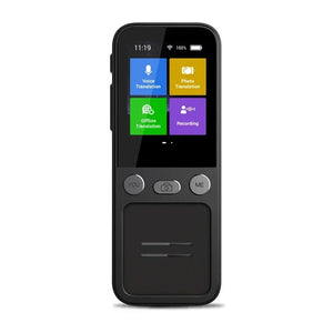 Portable T16 AI Voice Translator: 138 Languages, Real-Time, 3.1" Screen, Offline Capability, Voice Record