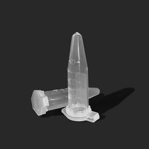 1000pcs 0.5ml Transparent Mini Plastic Test Tubes - Lab Centrifuge Containers