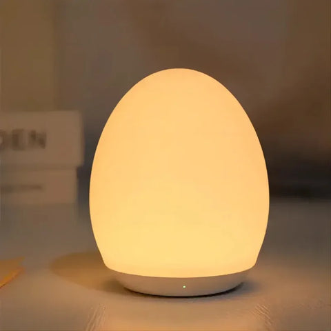 Color-Changing Night Light RGB Touch Dimmable Lamp, Remote Control, Portable USB Rechargeable Bedside Lamp