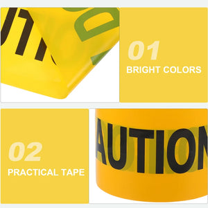 100m No Entry Warning Tape - Caution Do Not Enter Safety Barrier for Props