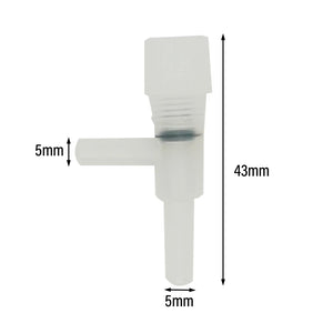 10-Piece Adjustable Aquarium Air Valves for 4mm Tube - Oxygen Pump Divider for Fish Tank