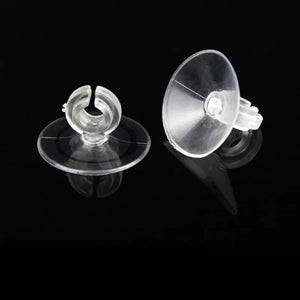 10 Pack 5mm Aquarium Suction Cup Holders for Fish Tank Pump & Airline Tube
