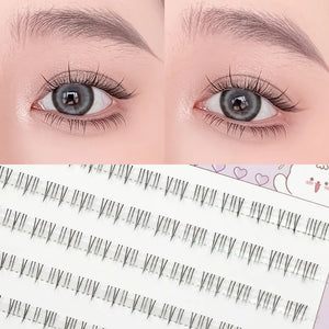 10-Pack Dramatic Volume False Eyelashes Set 5-7mm + Applicator